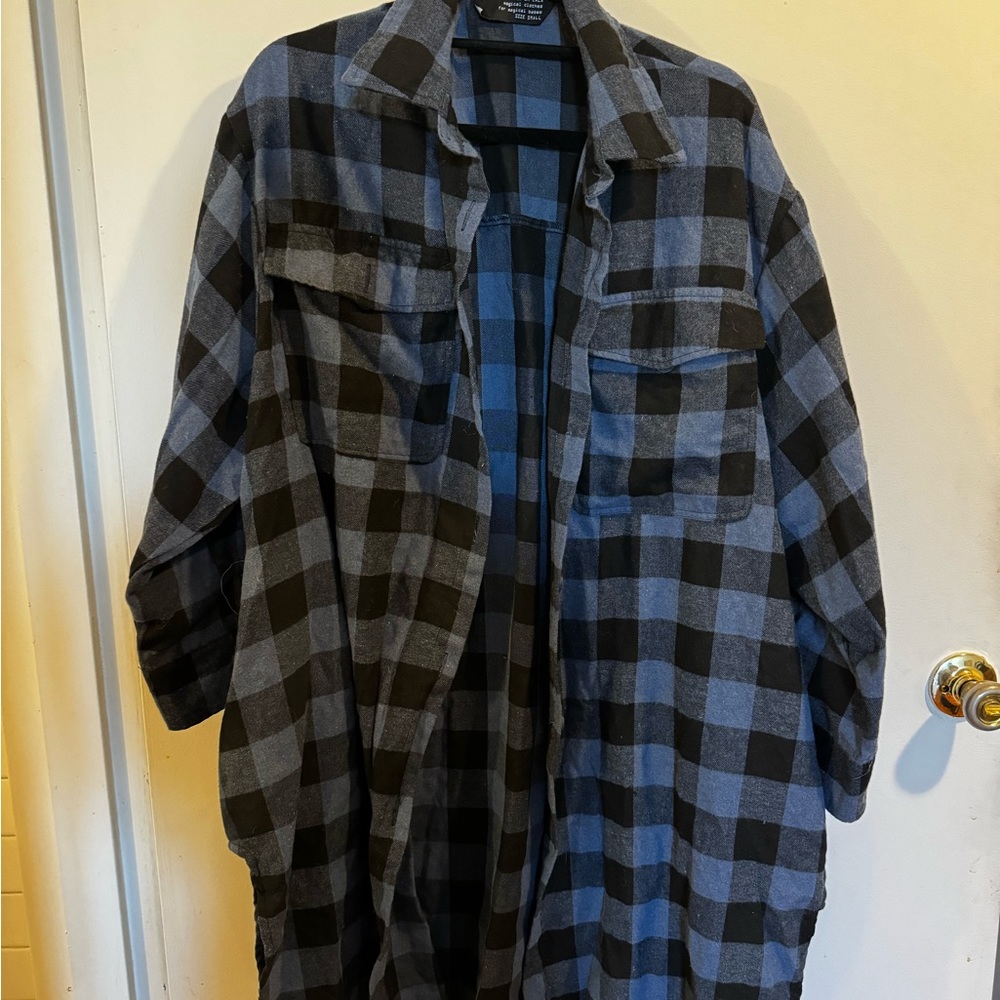 Oversized Flannel Shirt
